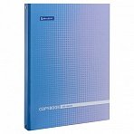 Тетрадь на кольцах А4 100 л. BRAUBERG А4 210×265 мм, клетка, глянцевая ламинация, «Градиент»