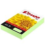 Бумага цветная Комус Color (зеленая пастель), 80г, А4, 500 л. 