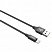 превью Кабель PERO, DC-02, 8-pin Lightning, 2.4А, 1м, черный