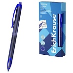 Ручка-роллер автоматическая ERICH KRAUSE «TipFlow Stick Matic Original», СИНЯЯ, линия 0.4 мм