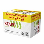Клей-карандаш 25 г, ВЫГОДНАЯ УПАКОВКА, КОМПЛЕКТ 24 ШТУКИ, STAFF EVERYDAY