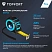 превью Рулетка строительная TOPFORT Extra 5 м x 25 мм с магнитным зацепом и автостопом в прорезиненном корпусе (1990399)