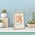 превью Рамка 21×30 см с паспарту 13×18 см, небьющаяся, аналог IKEA, багет 26 мм, МДФ, BRAUBERG «Zool», серая