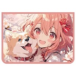 Папка для труда 2 отделения, А4, ArtSpace «Sweet friends», пластик, на молнии