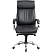 превью Кресло для руководителя Комус Мебель (Easy Chair) 516 чёрное (экокожа, металл хромированный)