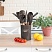 превью Набор силиконовых кухонных принадлежностей с деревянными ручками 12 в 1серо-коричневыйDASWERK608195