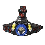 Фонарь налобный Ultraflash E1334 (акк.3.7В,3LED,4В