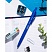 превью Ручка шариковая масляная автоматическая Attache Comfort синяя (толщина линии 0.5 мм)