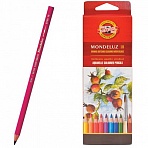 Карандаши цветные Koh-I-Noor Mondeluz 3717 (18 цветов)