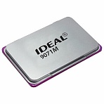 Штемпельная подушка TRODAT IDEAL 9071М, 90×56 мм, металлический корпус, ФИОЛЕТОВАЯ