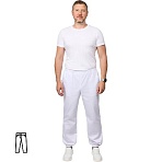 Брюки для пищевого производства ун. у17-БР ХАССП белые (48-50)170-176