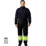 Брюки рабочие зимние муж. з28-БР лимон/черн (р.52-54) 170-176