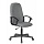 Кресло для руководителя Бюрократ KB-8N DG серое (пластик/сетка/ткань TW)