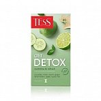 Чай Tess Get Detox revitalize&refresh зеленый 20 пакетиков