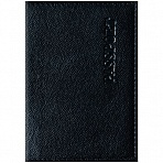 Обложка для паспорта OfficeSpace «Бизнес» кожзам, черный