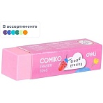 Ластик Deli E3045 Color 60×15x15мм ПВХ ассорти