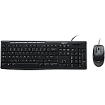 Набор клавиатура+мышь Logitech MK200 BLACK RUS 920-002694