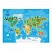 превью Клеенка для уроков труда Мульти-Пульти «Карта мира», 50×70см, ПВХ