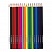 превью Карандаши цветные ЮНЛАНДИЯ «СЛАДКИЕ ИСТОРИИ», 18 цветов, трехгранные заточенные