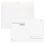 Конверты С4 (229×324 мм), отрывная лента, «Куда-Кому», 100 г/м2, КОМПЛЕКТ 500 шт., STAFF