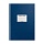 Книга учета OfficeSpace, А4, 192л., клетка, 200×290мм, бумвинил, цвет синий, блок офсетный, наклейка