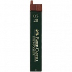 Грифели для механических карандашей Faber-Castell «Super-Polymer», 12шт., 0.5мм, 2B
