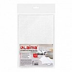 Полотенце ВАФЕЛЬНОЕ отбеленное, 42×80 см, плотность 240 (±10) г/м2, европодвес, ЛАЙМА