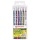 Ручки гелевые BRAUBERG SGP003/6, набор 6 шт., 0.7 мм (синяя, черная, красная, зеленая, желтая, фиолетовая)