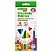 превью Карандаши цветные BRAUBERG KIDS NEW, 12 цветов, трехгранные, грифель 3 мм