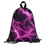 Мешок для обуви BRAUBERG большой удобный с ручкой, 51×41 см, Lightning