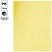 превью Обложка А4 OfficeSpace «PVC» 150мкм, прозрачный желтый пластик, 100л. 