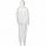 превью Комбинезон одноразовый с капюшоном Каспер белый (размер 48-50, М)
