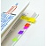 превью Клейкие закладки Post-it бумажные 5 цветов по 100 листов 12.7×44.4 мм