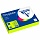 Бумага цветная CLAIREFONTAINE, А4, 80 г/м2, 500 л. (4 цвета x 125 л. ), микс неон, Франция