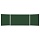 Доска для мела/магнитно-маркерная НА СТЕНДЕ 120×180 см, 2-сторонняя, зеленая/белая, STAFF