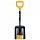 Лопата совковая Fiskars Solid 30x24 см укороченная с металлическим черенком