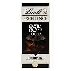 Шоколад LINDT горький содержание какао минимум 85%, 100 гр