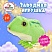 превью Игрушка мягкая заводная «Лягушка», высота 6 см, WOOZOO (ВУЗУ)
