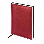 Ежедневник недатированный Bruno Visconti Leader искусственная кожа A5 168 листов бордовый (145×205 мм )