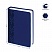 превью Ежедневник недатир. A6, 160л., кожзам, Berlingo «Vivella Prestige», синий