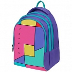 Рюкзак Berlingo inStyle «Color Block» 41×27×20см, 3 отделения, 1 карман, эргономичная спинка