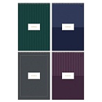 Блокнот А4 80л. на гребне BG «Minimal», твердая подложка