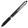Ручка гелевая PENTEL K405А 0,25мм рез.манж.черный ст.