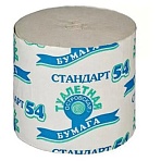Бумага туалетная бытовая54 мОСТРОВСКАЯбез втулки (эконом)