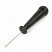 превью Шило канцелярское малое STAFF, общая длина 130 мм, диаметр иглы 2 мм, ручка черная, 237175