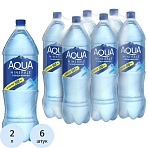 Вода питьевая Аква Минерале, газ, пэт 2л