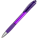 Ручка шариковая Attache Happy,фиолетовый корпус,цвет чернил-синий