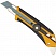 превью Нож универсальный Olfa 18 мм с фиксатором и двухкомпонентным корпусом желтый/черный