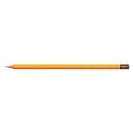 Карандаш чернографитный KOH-I-NOOR «1500», 1 шт., 10H, корпус желтый, заточенный