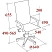 превью Кресло для руководителя Комус Мебель (Easy Chair) 586 чёрное (экокожа, металл хромированный)